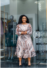 Elegant midi dress